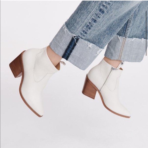 rag & bone Shoes - Rag & Bone Razor White Boots